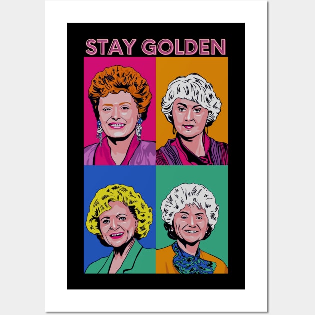 Golden girls Wall Art by Diegosevenstar